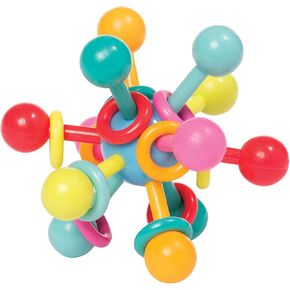 Manhattan Toy Atom Rattle & Teether Grasping Activity Baby Toy in Kuwait