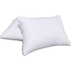 Precoco Toddler Pillowcase 14x19 Inch | 100% Cotton White Toddler Pillowcases Set of 2 with Zipper Hidden | Super Soft 600 Thread Travel Pillow Covers for Boys Girls Kids Bedding, Gentle & Breathable in Saudi Arabia