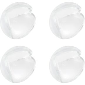 Jawflew 4 Pack Corner Protector for Baby, Clear Edge Bumpers, Corner Guards for Table Corners Safety, Baby Proof Bumper & Cushion to Cover Sharp Furniture & Table Edges (4PC) in Kuwait