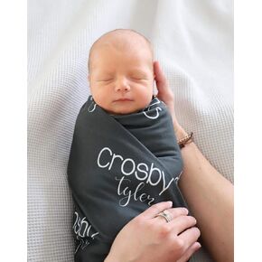 Personalized with Baby's Name for Newborn Baby Room Nursery Christening or Baptism, Customized Name Blankets for Baby, Kids and Adults, Mom, Grandma. Gift for Birthday, New Dad Mom, Grandparent in Saudi Arabia