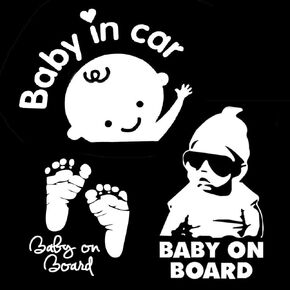 Baby on Board, Baby in Car, Car Window Decal Stickers - 3 Pack in Saudi Arabia