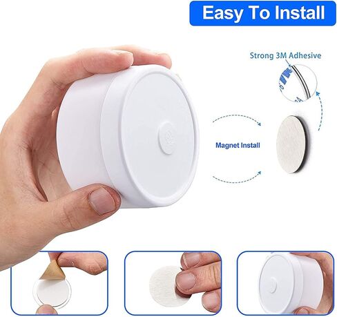 S SELDORAUK Touch Night Lights for Kids with Dimming Function, Rechargeable Baby Nursery Night Light, Dimmable Bedside Lamp for Breastfeeding and Sleep (Warm White, 2Pack) in Kuwait
