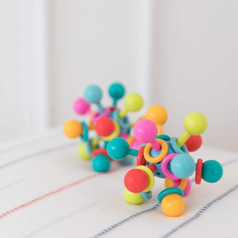 Manhattan Toy Atom Rattle & Teether Grasping Activity Baby Toy in Kuwait