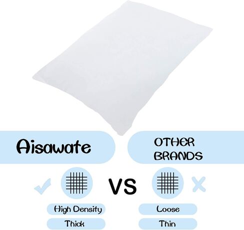 100% Cotton Toddler Pillowcase, Solid White, 14x20 Inches | Travel Pillowcase, Pack of 2 Set, Envelope Closure, Hypoallergenic, Soft & Breathable in Saudi Arabia