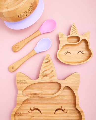 bamboo bamboo ® Baby Feeding Spoons with Soft Curved Silicone Tips for Toddlers and Infants in Saudi Arabia