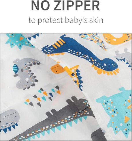 طقم أغطية وسائد للأطفال مقاس 13 × 18 من Babygoal مكون من قطعتين، يناسب وسادة مقاس الأطفال الصغار، 100% قطن منسوج، إغلاق مغلف، غطاء وسادة للأطفال قابل للغسل في الغسالة 2CFPW13-B in Kuwait