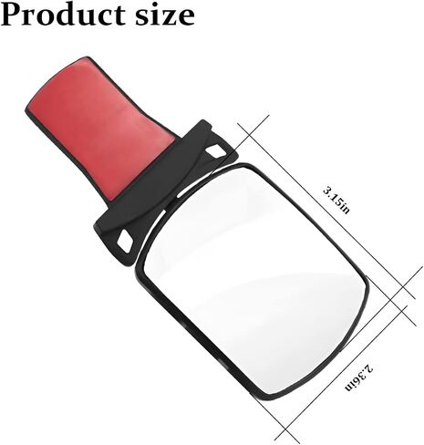 Baby Car Interior Rearview Mirror, Special Mirrors For Observing The Rear Row, Convex Wide Angle HD Clear Baby Child Vehicle Seat Auxiliary Mirror, Universal for SUV Truck Van in Saudi Arabia