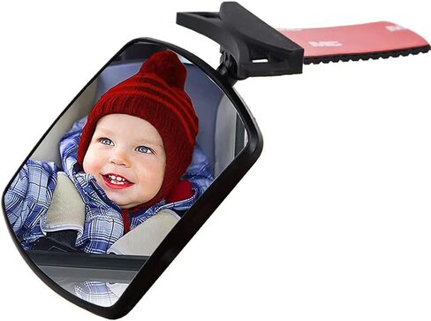 Baby Car Interior Rearview Mirror, Special Mirrors For Observing The Rear Row, Convex Wide Angle HD Clear Baby Child Vehicle Seat Auxiliary Mirror, Universal for SUV Truck Van in Saudi Arabia