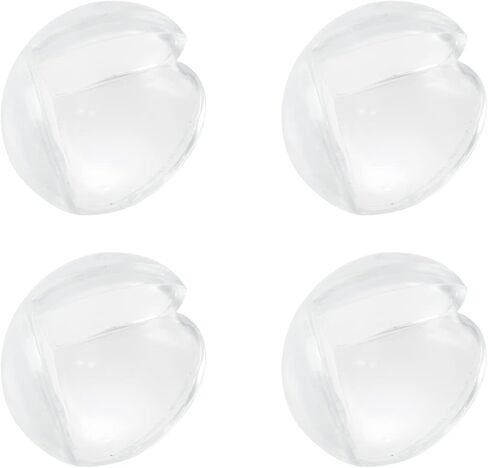 Jawflew 4 Pack Corner Protector for Baby, Clear Edge Bumpers, Corner Guards for Table Corners Safety, Baby Proof Bumper & Cushion to Cover Sharp Furniture & Table Edges (4PC) in Kuwait