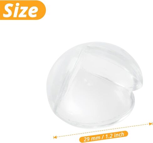 Jawflew 4 Pack Corner Protector for Baby, Clear Edge Bumpers, Corner Guards for Table Corners Safety, Baby Proof Bumper & Cushion to Cover Sharp Furniture & Table Edges (4PC) in Kuwait