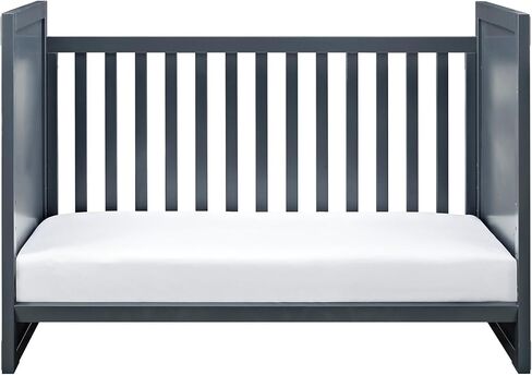 Baby Relax Miles 2-in-1 Convertible Crib, Graphite Blue in Saudi Arabia