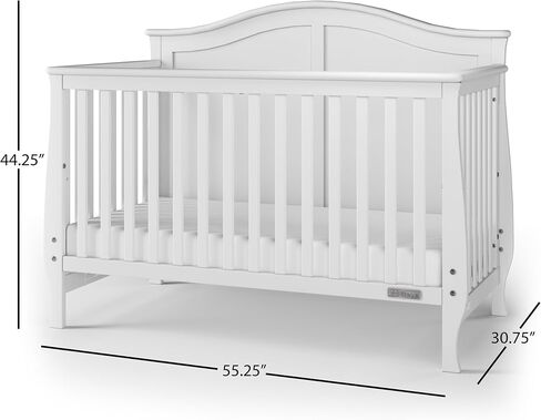 Child Craft Camden 4-in-1 Lifetime Convertible, Cool Gray in Saudi Arabia