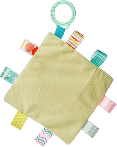 Taggies Crinkle Me Baby Paper and Squeaker Soft Toy, 6.5 x 6.5-Inches, Brave Explorer Sloth in Kuwait