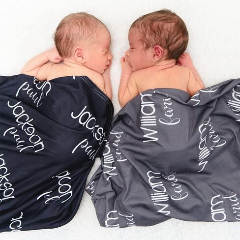Personalized with Baby's Name for Newborn Baby Room Nursery Christening or Baptism, Customized Name Blankets for Baby, Kids and Adults, Mom, Grandma. Gift for Birthday, New Dad Mom, Grandparent in Saudi Arabia