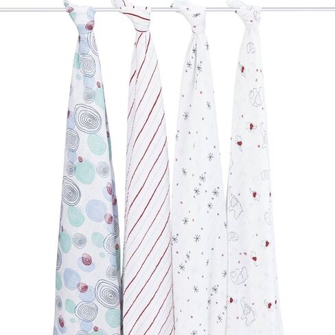 Aden and Anais Swaddle Blanket in Royal in Saudi Arabia