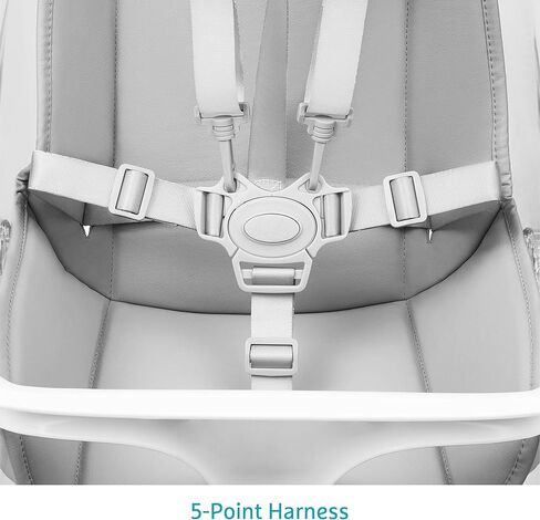 Munchkin® 360° Cloud™ Baby High Chair with Clear Seat and 360° Swivel in Kuwait