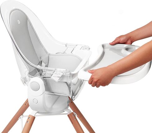 Munchkin® 360° Cloud™ Baby High Chair with Clear Seat and 360° Swivel in Kuwait