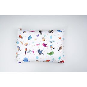 Baby Crib Sheet with Matching Pillowcase 100% Soft Polyester, Birds Print