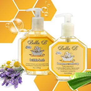 Bundle: Cradle Cap Shampoo 8 oz and Bubble Bath 8 oz in Kuwait