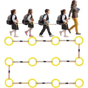 Tatuo 12 Set Toddlers Walking Rope for Preschool Toddlers Detachable Transition Rope Safety Daycare Rope for Preschool Daycare Kindergarten School Kids Outdoor Supplies (Blue) in Saudi Arabia