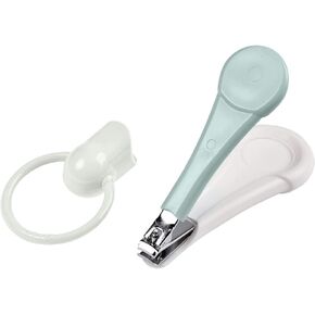 Beaba - Nail Clippers for Babies and Children - Nail Care and Manicure - Large Ergonomic Handle - Blue