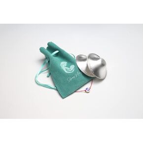 The Original Silver Nursing Cups 925 Silver - Silver Nursing Cover Nipple Shields for Nursing Newborn Essentials Must Haves Soothe and Protect in Saudi Arabia