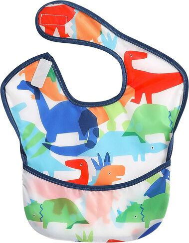PandaEar 3 Pack Super Light Weight Baby Bib, Waterproof, Washable, Stain Oil and Odor Resistant 12-48 Months in Saudi Arabia