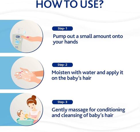 CHICCO Baby Moment NO-TEARS Shampoo 200 ML. in Saudi Arabia