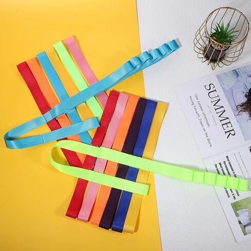 2 Pack Safety Walking Rope Short Walking Rope with 12 Handles for Preschool Kids Toddlers Outdoor Nursery Daycare Kindergarten Schools Teachers in Saudi Arabia