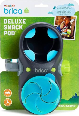 Munchkin® Brica® Deluxe Snack Pod®, Blue/Grey in Saudi Arabia