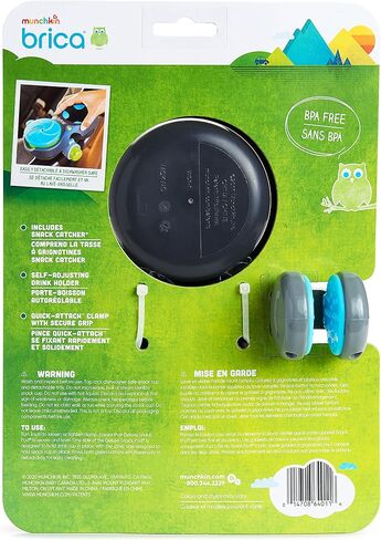 Munchkin® Brica® Deluxe Snack Pod®, Blue/Grey in Saudi Arabia