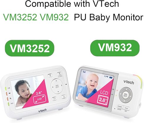 LEFXMOPHY VM3252 Power Cord for VTech VM3252 VM3252-2 VM923 VM923-2 PU Baby Monitor Handheld Screen Parent Unit (Not for Cam) Replacement 5V Charger UL Aadpter in Saudi Arabia