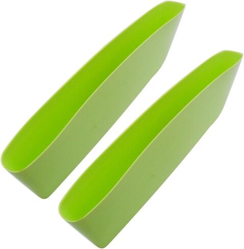 TRENDBOX 1 Pair Car Seat Slit Side Gaps Fills Pocket Catch Catcher Storage Organizer Box Bag Phone Holder Universal for Tidying - Blue in Saudi Arabia