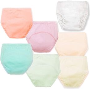 Joyo roy 6Pcs Toddler Underwear Training Panties Training Pants 2T Toddler Underwear Girls 2T Toddler Girl Training Underwear Girls Potty Training Underwear Training Pants 2T-3T in Saudi Arabia
