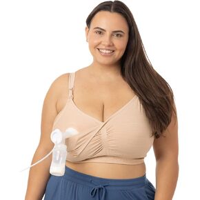 Kindred Bravely Sublime Hands Free Pumping Bra | حمالة صدر للضخ والرضاعة حاصلة على براءة اختراع مع EasyClip
