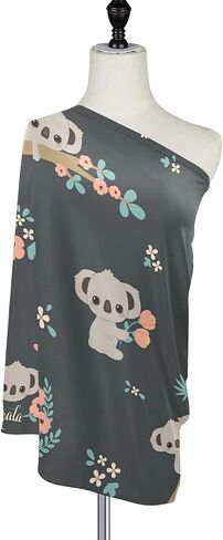 Tropical Animals Nursing Cover for Breastfeeding Super Soft Cotton Coloring Lions Multi Use for Baby Car Seat Covers Canopy Cover Scarf Light Blanket Stroller Cover in Kuwait