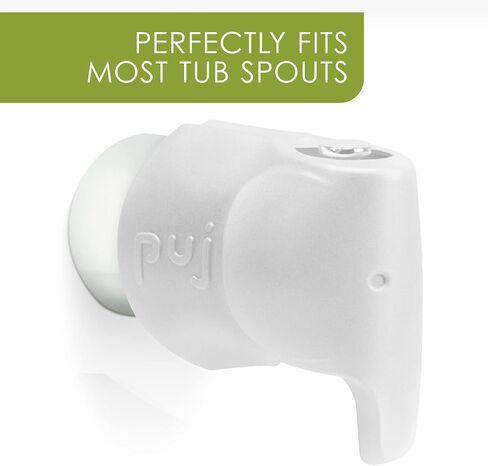 Puj - Snug, Ultra-Soft Spout Cover for Bathtub Taps, BPA-and-PVC-Free Faucet Cover for Safe Baths, Non-Absorbent Bathtub Faucet Cover, Kids’ Bathroom Safety Products, Aqua in Kuwait