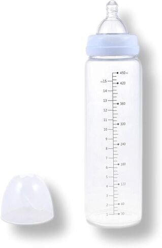 ريرز - زجاجة رضاعة زجاجية بيضاء عتيقة - فارغة مخصصة للبالغين in Kuwait