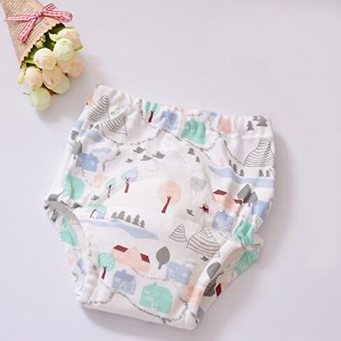 سراويل تدريب على استخدام المرحاض من BBPIG للأطفال والرضع الأولاد والبنات، ملابس داخلية للأطفال مكونة من 4 قطع in Kuwait