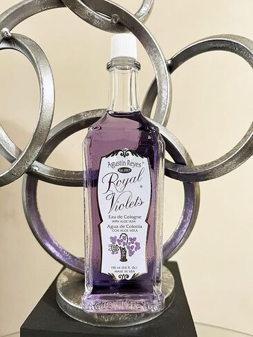 Royal Violets Eau de Cologne Gently and Refreshing for Baby Skin, Relaxing Aroma, 2-Pack of 5.0 FL Oz, 2 Glass Bottles | Gently and Refreshing, Relaxing Aroma, 2 Glass Bottles in Kuwait