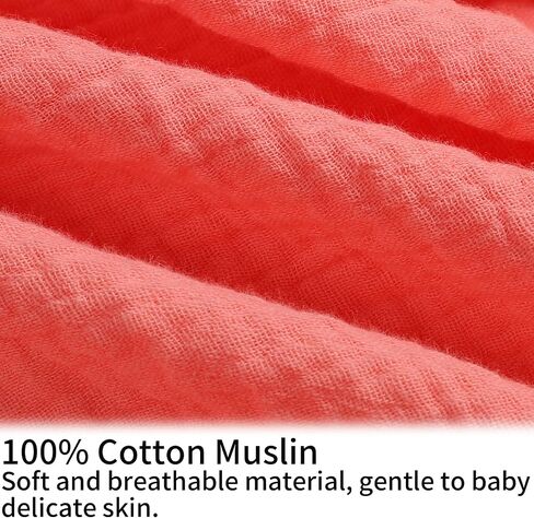 Onacosht Muslin Nursing Pillow Cover Soft 100% Cotton Feeding Pillow Slipcover Fits Standard Infant Nursing Pillow for Baby Boy and Girl, Fog in Saudi Arabia