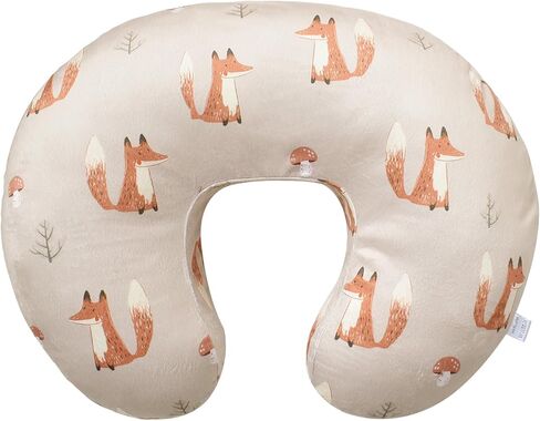 OWLOWLA Nursing Pillow Cover,Minky Breastfeeding Pillow Cover Fits Original Nursing Pillow Baby Boy Girl(Elephant) in Kuwait