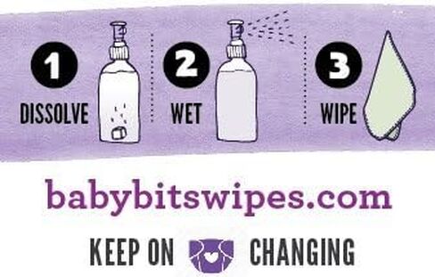 محلول مناديل مبللة من شركة بيبي بيتس - يصنع 1000 منديل طبيعي، صنع في الولايات المتحدة الأمريكية (3 عبوات) in Kuwait