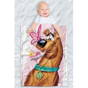 Scooby Doo Lightweight, 30"X40", Butterfly Unisex for Infants Girls & Boys in Saudi Arabia
