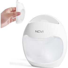 NCVI Breast Milk Collector, Milk Catcher, Breast Shells Protect Sore Nipples for Breastfeeding, Reusable Breastmilk Saver, Wearable Nursing Cups, Letdown Catch Discreet, BPA Free, 2.3oz/70ml, 1PIC in Saudi Arabia