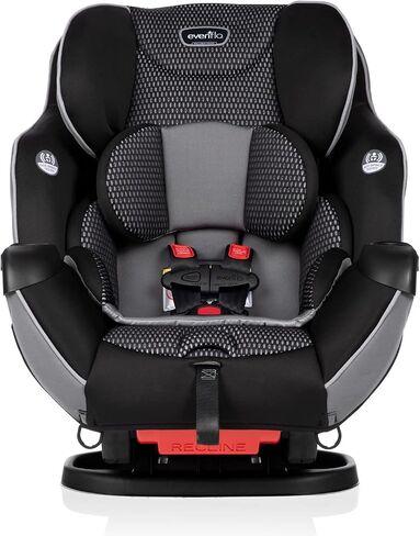 Evenflo Symphony All-in-One Convertible Car Seat with FreeFlow (Olympus Black) in Saudi Arabia