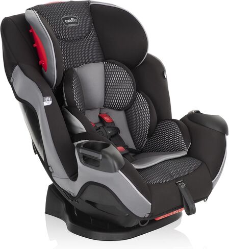 Evenflo Symphony All-in-One Convertible Car Seat with FreeFlow (Olympus Black) in Saudi Arabia