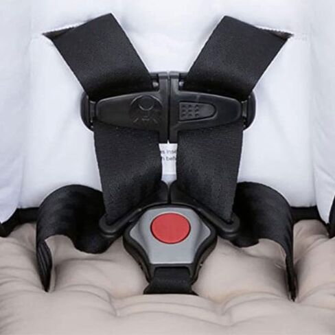 Baby Trend Ally Newborn Baby Infant Car Seat Carrier Travel System with Harness and Extra Cozy Cover for Babies Up to 35 Pounds, Modern Khaki in Saudi Arabia