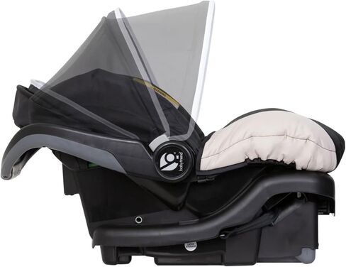 Baby Trend Ally Newborn Baby Infant Car Seat Carrier Travel System with Harness and Extra Cozy Cover for Babies Up to 35 Pounds, Modern Khaki in Saudi Arabia
