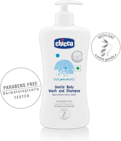 شامبو وغسول الجسم اللطيف بيبي مومنتس من شيكو (500 مل) in Kuwait